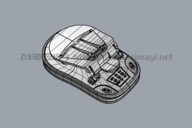 万能充电器-外观模型素材-3D模型下载 