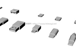 usb接口-3D模型素材下载 