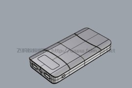 充电宝模型素材-3D模型下载