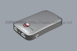 移动电源-外观模型素材-3D模型下载