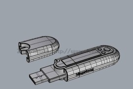 U盘02-3D模型下载