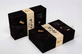螃蟹包装盒-礼盒包装设计平面展开图--AI格式