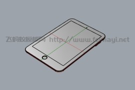 ipad5-3D模型素材下载 