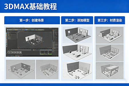 从0到1学3Dmax产品建模：新手也能搞定的网红玻璃杯实战教程